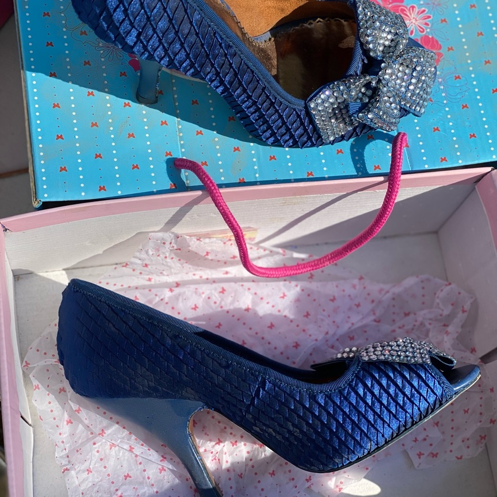Poetic License Blue Heels